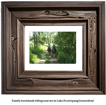 family horseback riding near me in Lake Pocotopaug, Connecticut